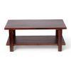 Aroda Sheesham Wood Coffee Table In Walnut Finish