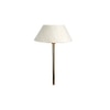 off-white cotton with Metal Gold Table Lamp
