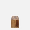 Sheesham Wood TV Unit in Scratch Resistant Rustic Teak Finish For TVs Up To 55 Inches