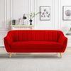Neo Fabric Sofa - Red