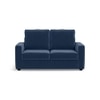 Apollo Compact High Back 2 Seater  Fabric Sofa In Lapis Blue Colour