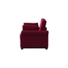 Serta 3 Pull Out Sofa Cum Bed In Maroon Colour
