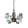 Devansh Solid Wood Electric Wall Light in Multi Colour with Multi Shade Count of 1 Light