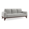 Granada Sofa Set (Colour : Vapour Grey , Seater : 3+2+1)