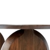 Emiko Solid Wood Six Seater Dining Table in Brown Colour