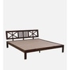 Zeevo Solid Wood King Bed Without Storage