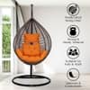 Premium Egg Single Seater Liner Swing Chair Orange