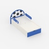 Sweet Slumber Toddler Bed in Football Theme