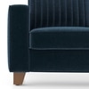 Apollo Neo 1 Seater Fabric Sofa in Cobalt Colour (Back Height : Regular, Cushion Type : Soft)