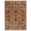 Multicolor Traditional Machine Made Polyester 3 X 5 Feet Carpet