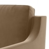 Abbey Sectional Sofa (Colour : Fawn Velvet, Cushion : Hard, Seater : Left Aligned 2 Seater + Left Aligned Chaise)