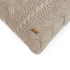 Classical Stone Cotton Knitted Cushion Cover 18X18 Inches