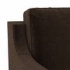 Abbey Sofa Set (Colour : Dark Earth, Cushion : Hard, Seater : 3+1+1)