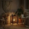 Serge Beige Jute Floor Lamp with Beige Jute Base
