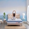 Balance Plus -Doctor Recommended, 5 Zone Dual Density Orthopedic Support layer, Euro Top Memory Foam Mattress (72 x 70 in, 8 Inches)