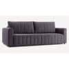 Beliss 3 Pull Out Sofa Cum Bed with storage In Grey Colour