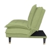 Hudson 3 Seater Sofa Cum Bed In Light Green Colour