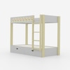Play Date Single Size Bunk Bed in Construction Theme