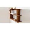 WOODENMOOD Rectangular Wall Rack
