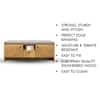 Hexa Red Engineered Wood Shoe Rack in Giant Wood Colour