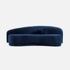 Tarron Fabric Sofa (Navy Blue)