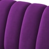 Rosa Fabric Sofa (Purple)