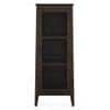 Satori Solid Wood Bookshelf in American Walnut Finish