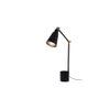 Designer Black Study Lamp With Metal Base
