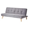 Brower 3 Seater Fold Out Sofa cum Bed  in Grey Colour