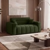 Basso 2 Seater Sofa in Olive Boucle Colour