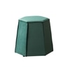 Prism Green Pouf Ottoman Set Of 2