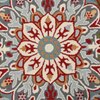 Presto Blue Traditional Hand Tufted Wool Carpet 5X7 Feet