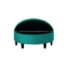 Replon 2 Ottoman with Storage Color in Tourquise