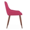 Rickman Fabric Accent Chair in Hot Pink Colour