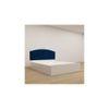 Satya Engineered Wood Queen Size Bed In White Finish