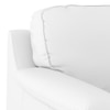 Farina 3 Seater Premium Italian Leather Sofa In Polaris