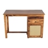 Eye Sheesham Wood  Study Table in Teak Finish