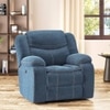 Atticus Single Seater Swivel Rock Recliner Premium Chenille Fabric