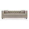 Windsor 3 Seater Fabric Sofa (Colour: Oyster Beige)