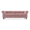 Winchester Essential 3 Seater Fabric Sofa In Desert Rose Colour