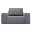 Riyab  Pull Out Sofa cum Bed  in Grey Colour