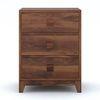 Magellan Solid Wood Bedside Table in Teak Finish