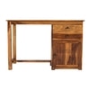 lina Sheesham Wood  Study Table in Teak Finish