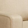 Apollo Sofa Set (Colour : Pearl, Cushion : Soft, Back Type : High Back, Seater : 2+1+1)