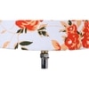 Beach Multicolour Fabric Shade Table Lamp with Natural Wooden Base
