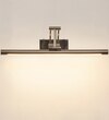 Rosalyn 3 Colour Led Adjustable Swivel Picture Light In Pearl Black Finish