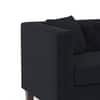 Windsor Premium 3 Seater Fabric Sofa in Deep blue velvet Colour