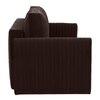 Melano Pull Out Sofa cum Bed in Brown Colour