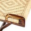 Natwest Sheesham Wood Relaxing Maachi Chair in Jute Rope Canning