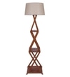 XXX Shelf Floor Lamp in Beige Shade